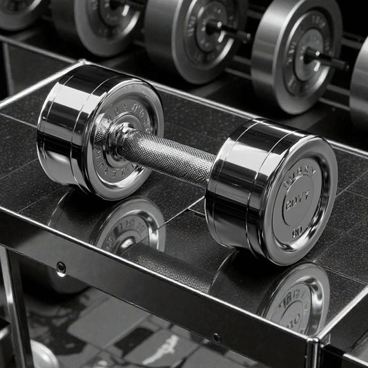 Premium Chrome Steel Dumbbell