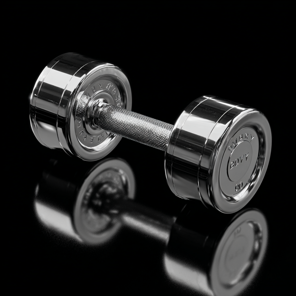 Premium Chrome Steel Dumbbell