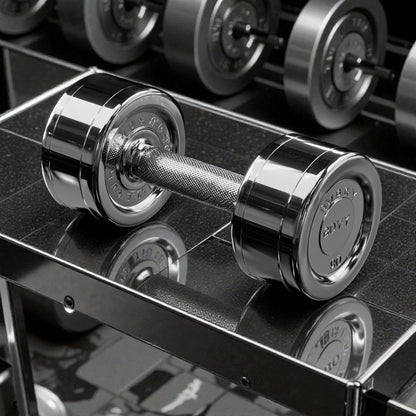 Premium Chrome Steel Dumbbell